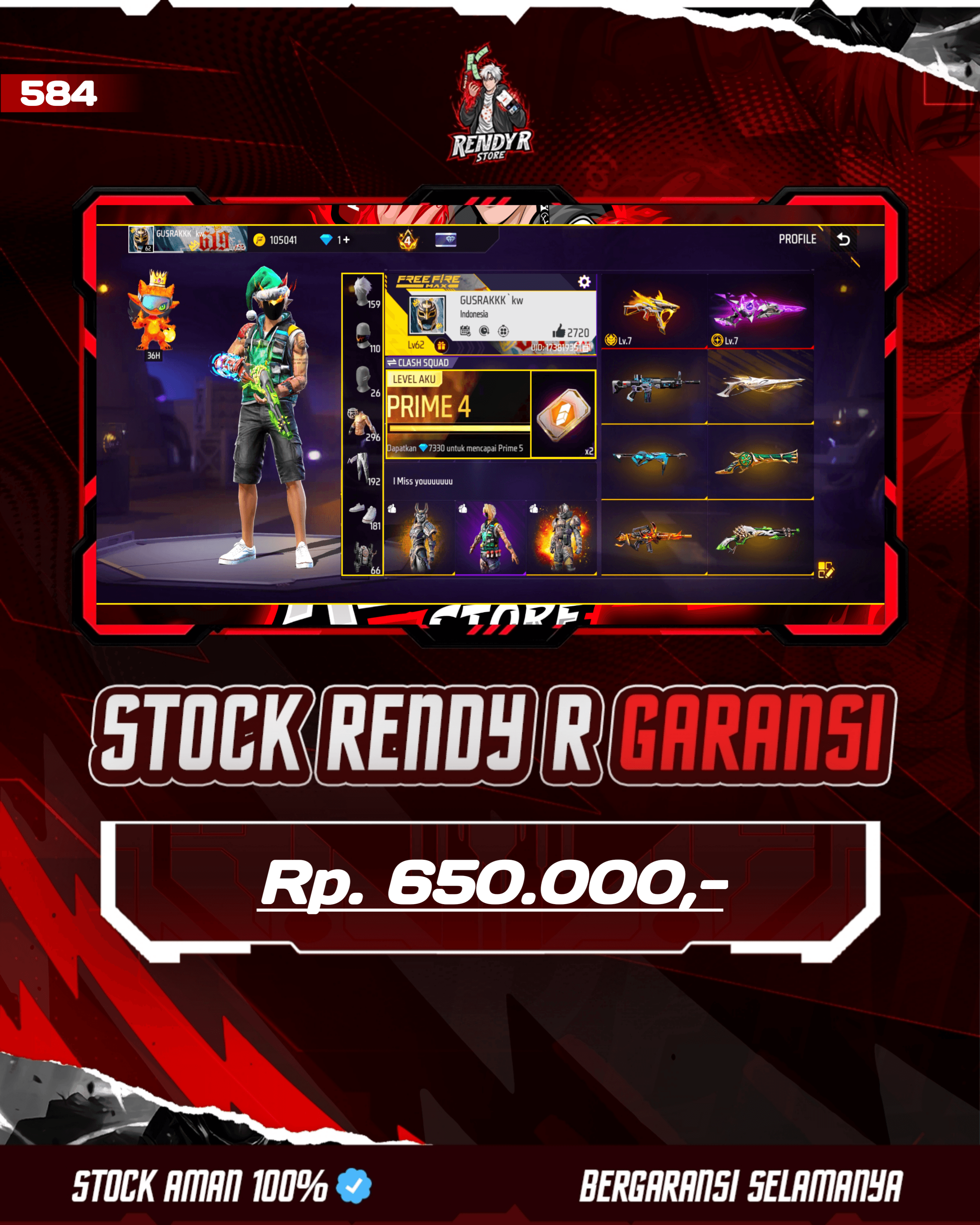 KODE AKUN 584