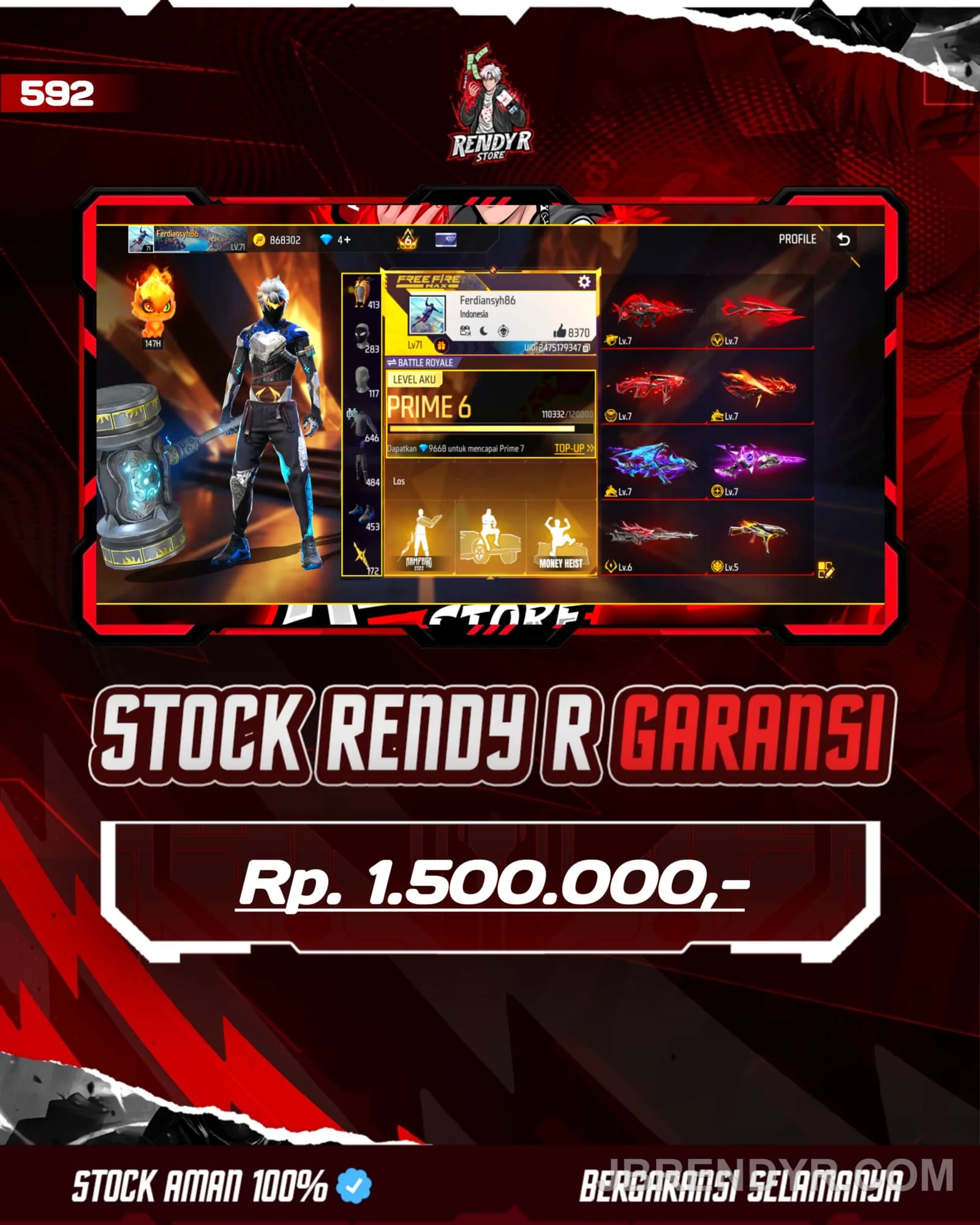 KODE AKUN 592