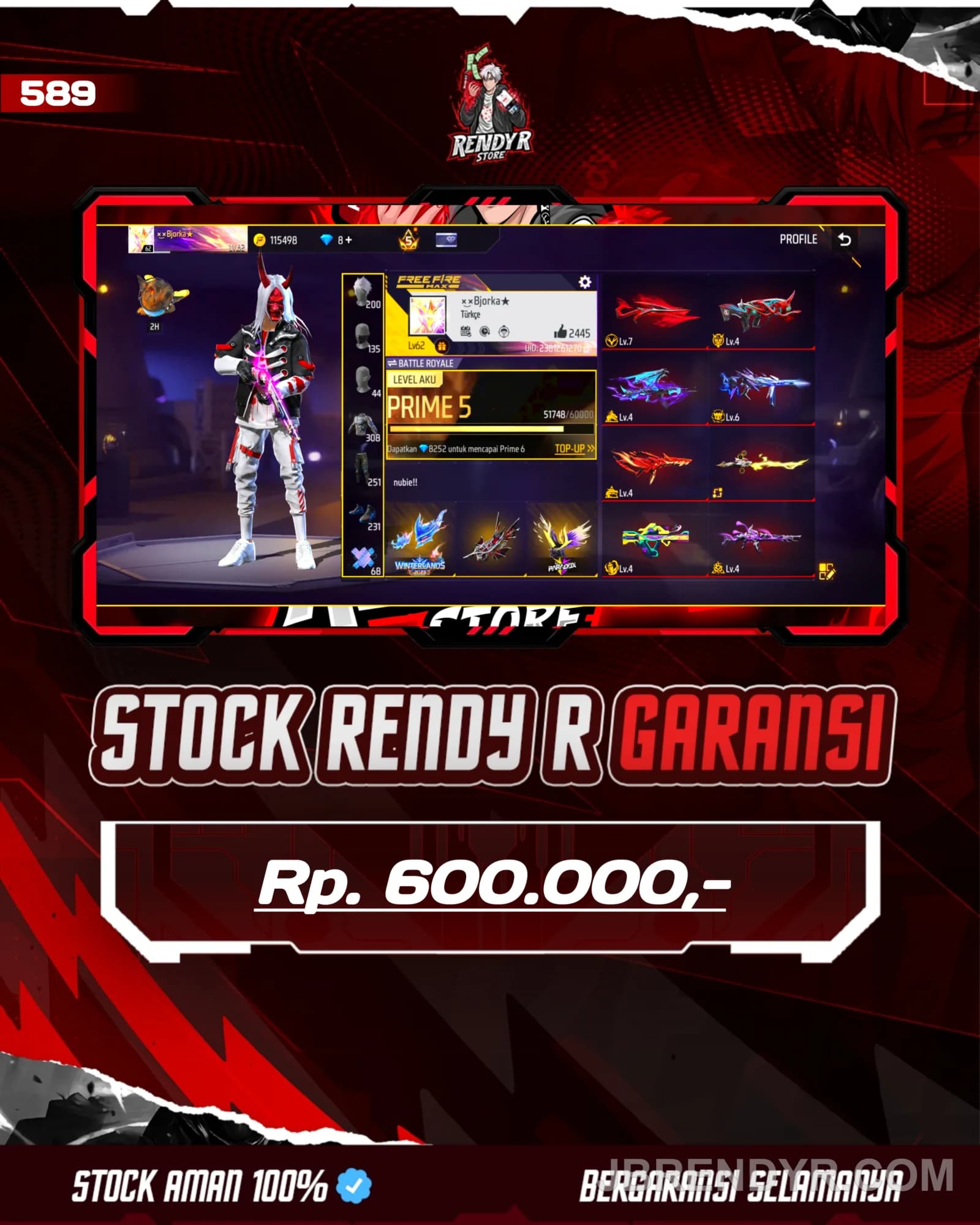 KODE AKUN  589