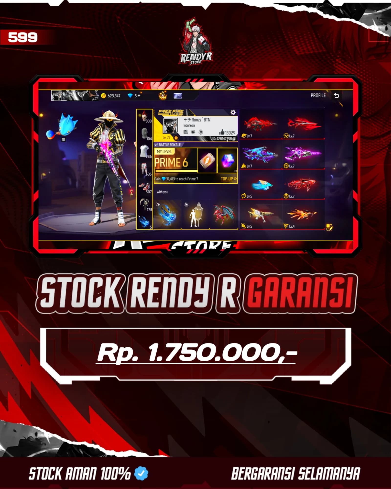 KODE AKUN 599