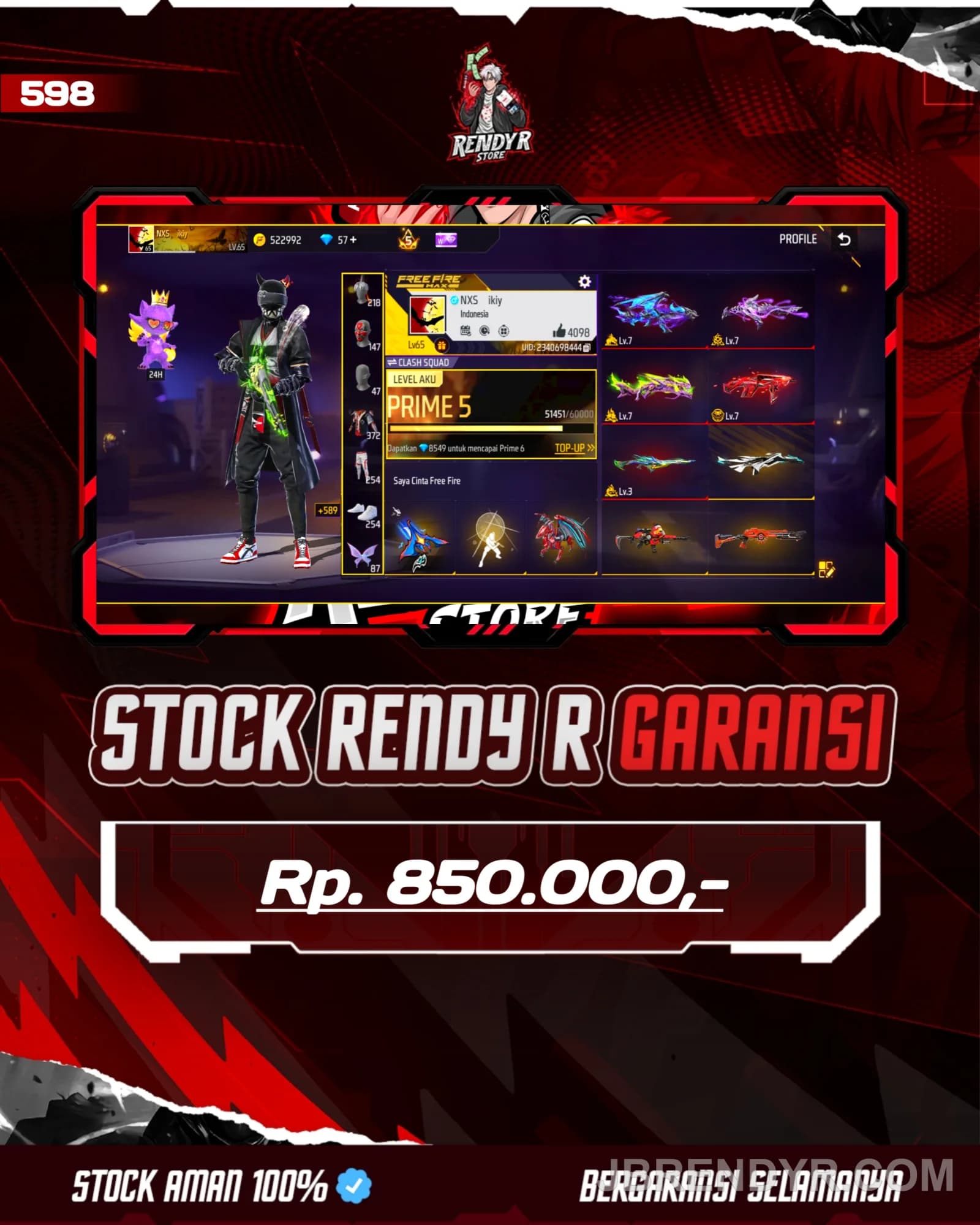 KODE AKUN 598